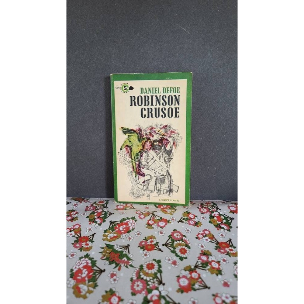 Vintage Robinson Crusoe by Daniel Defoe - Signet Classic